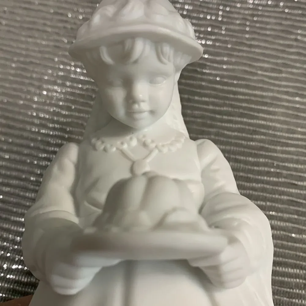 Department 56 Winter Silhouette White Porcelain‎ Figures Christmas Tea Set Of 3